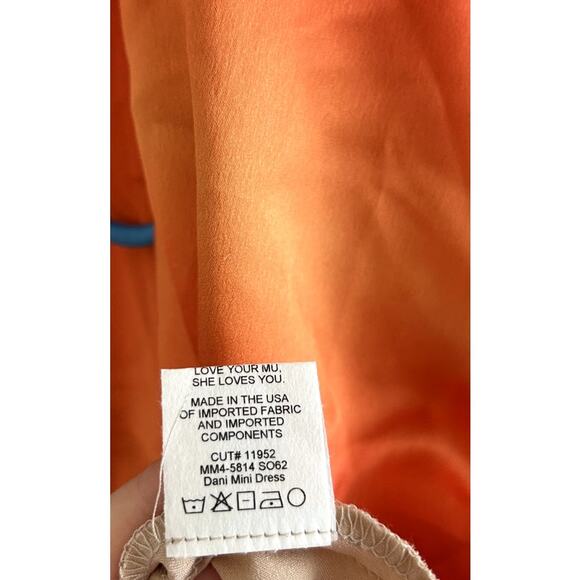 Show Me Your Mumu Dani Mini Dress Sunset Ombre L - Picture 7 of 11